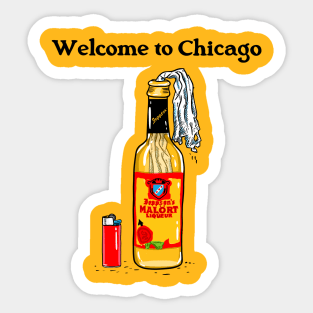 Welcome to Chicago Sticker